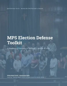 Cover of MPS Election Defense Toolkit